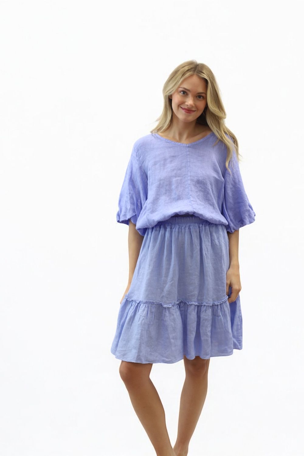 Linen Shortie Skirt