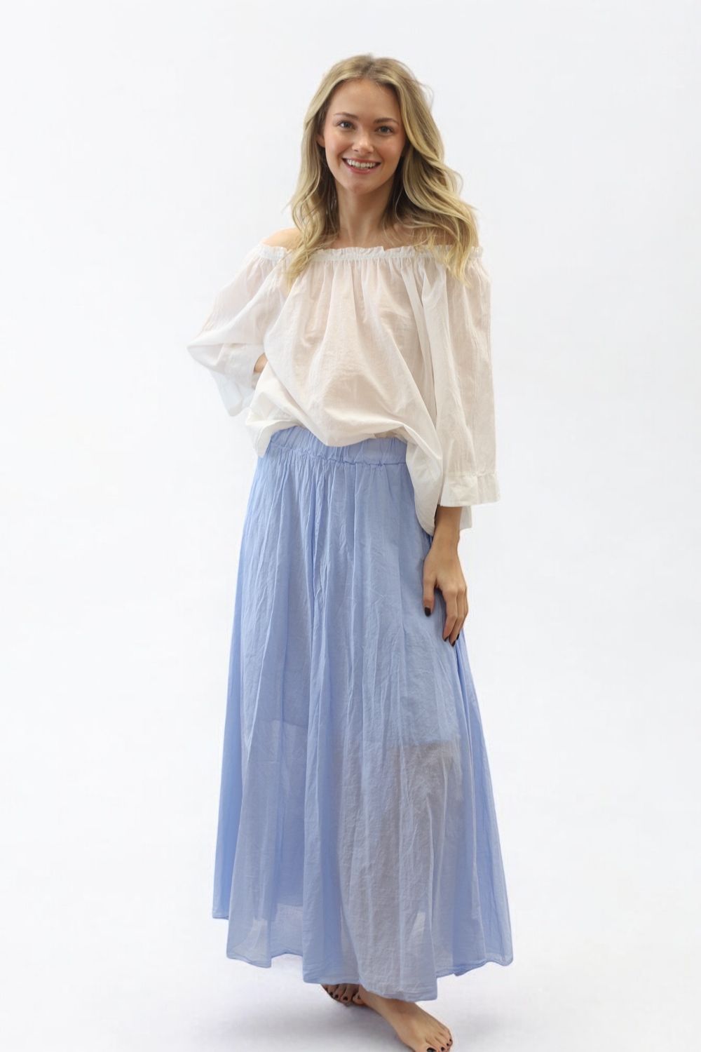 Donna&#39;s Skirt- Sky
