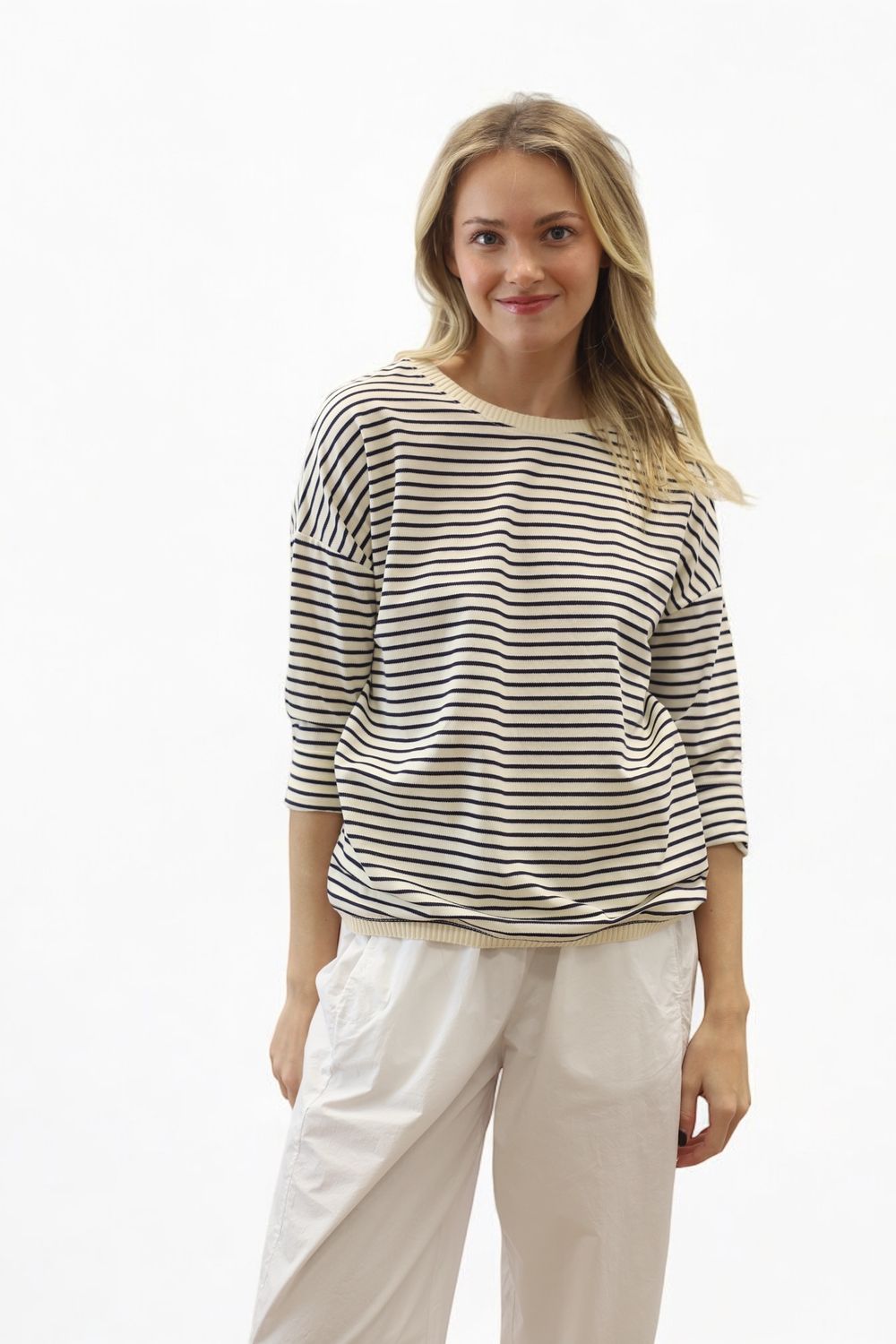 Sailor Stripe Sweater Tee