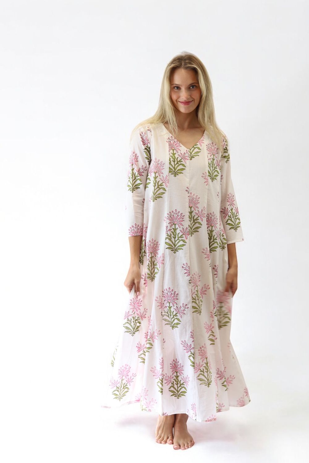 Nantucket Dress- Pink Petal