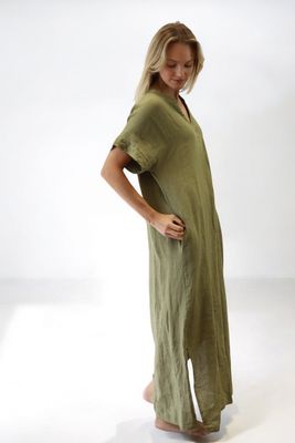 Marina Linen Kaftan