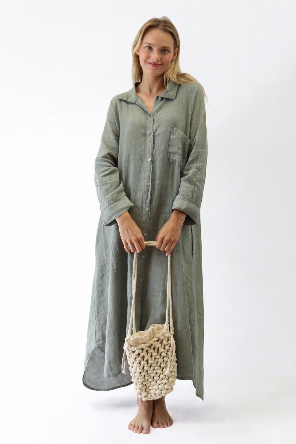Rope Bucket Tote