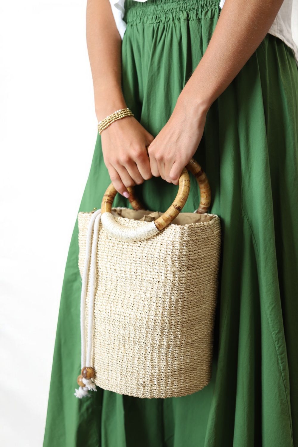 Natural Bucket Bag