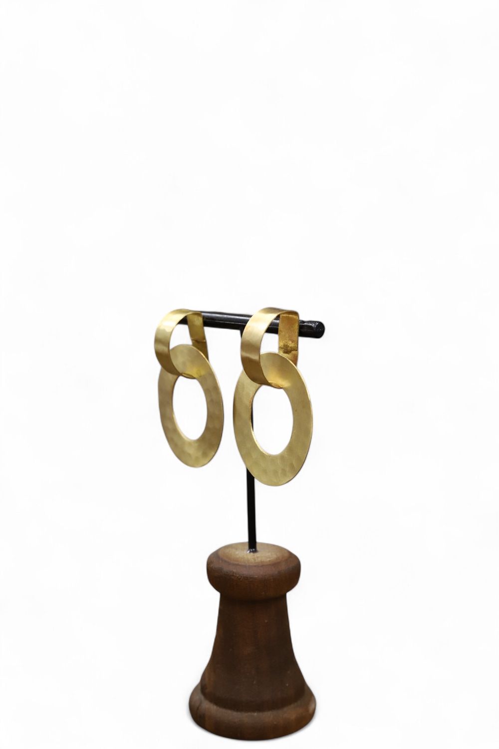 Brass Door Knocker Earrings