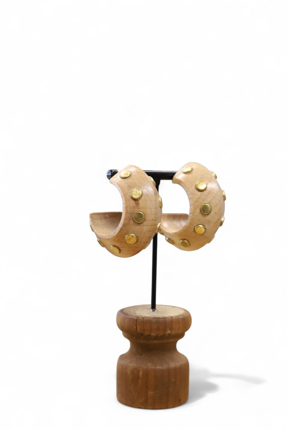 Wooden Hoops- Raised Dots