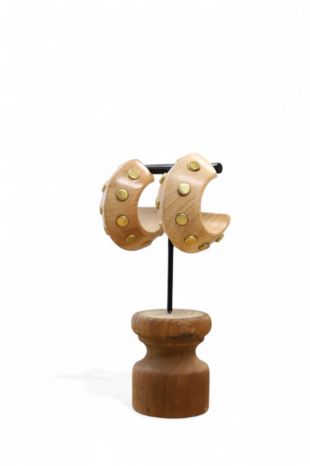 Wooden Hoops- Raised Dots