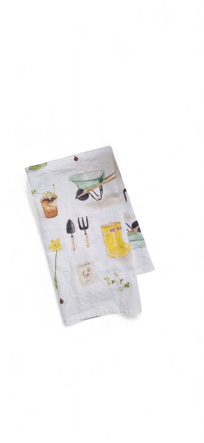 Gardening Tea Towel