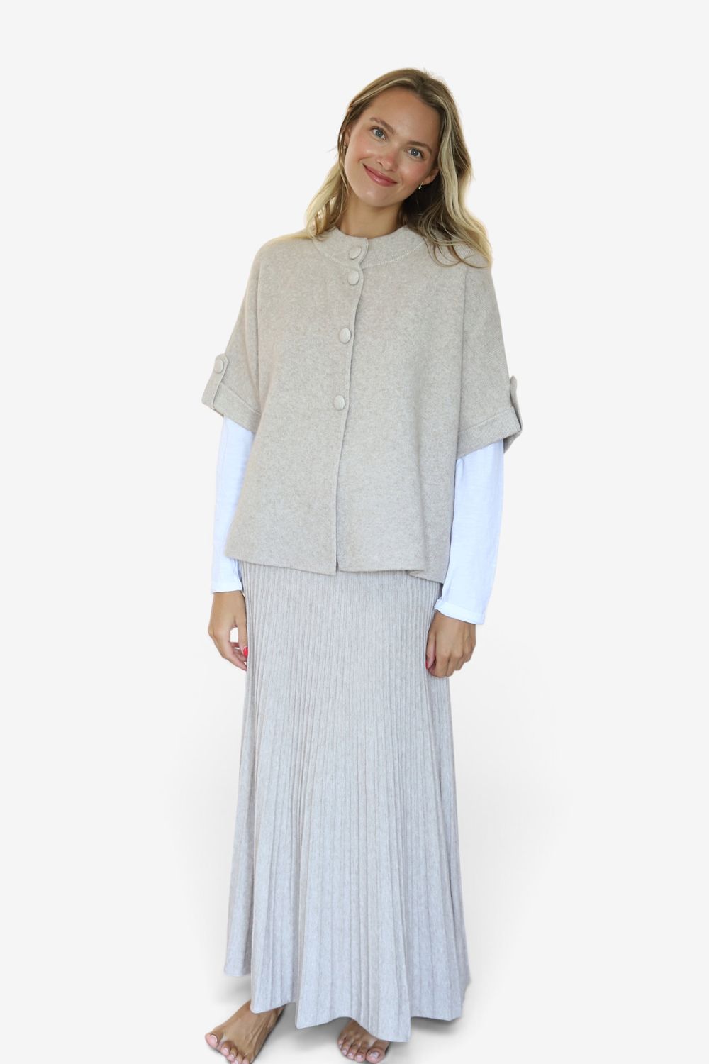 City Cape- Beige