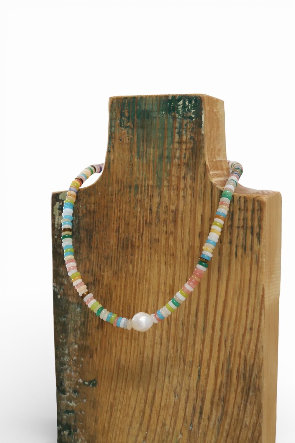 Fruity Salt-Washed Pearl Necklace