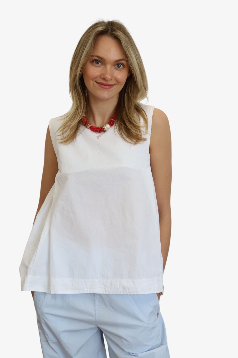 Market Poplin Tank