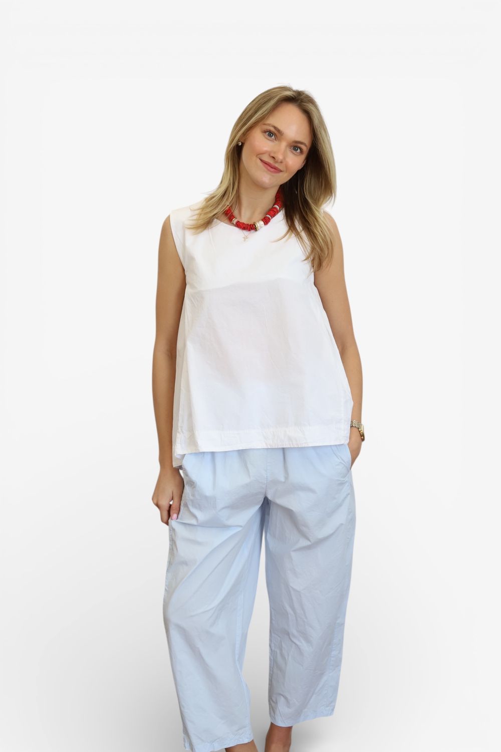 Everyday Poplin Trousers