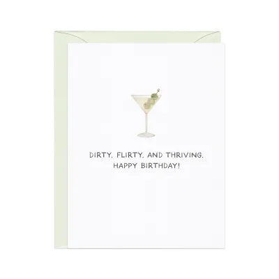 Dirty Flirty &amp; Thriving Card