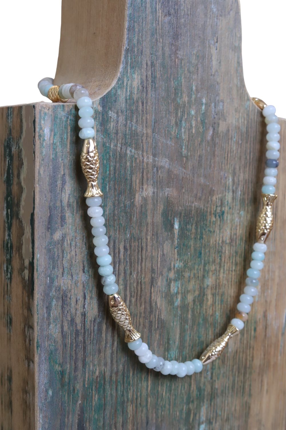 Multi Fish Beaded Necklace