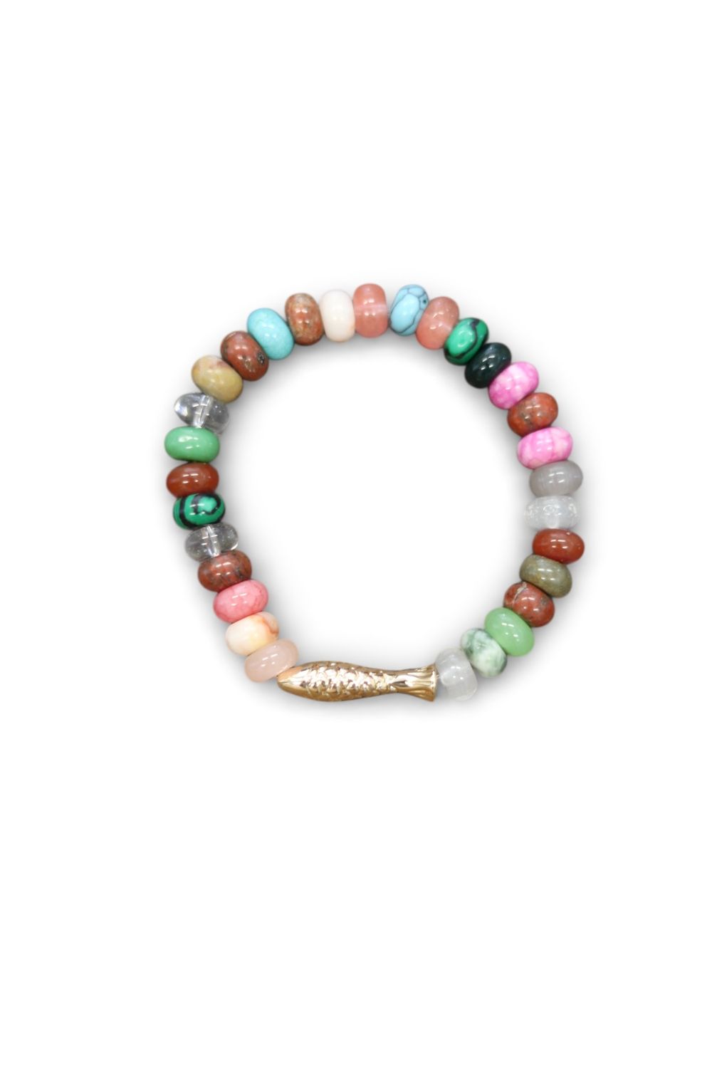 Multi Fish Beaded Bracelet