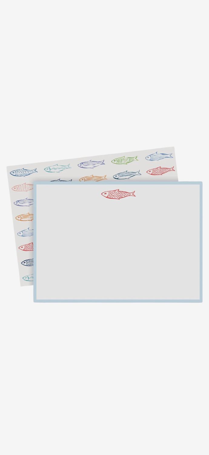 Rainbow Fish Flat Notes