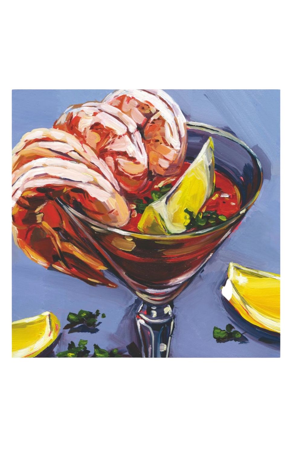 Beverage Napkins- Shrimp Cocktail