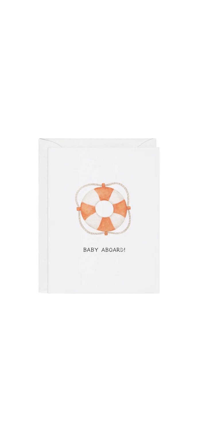 Baby Aboard Card