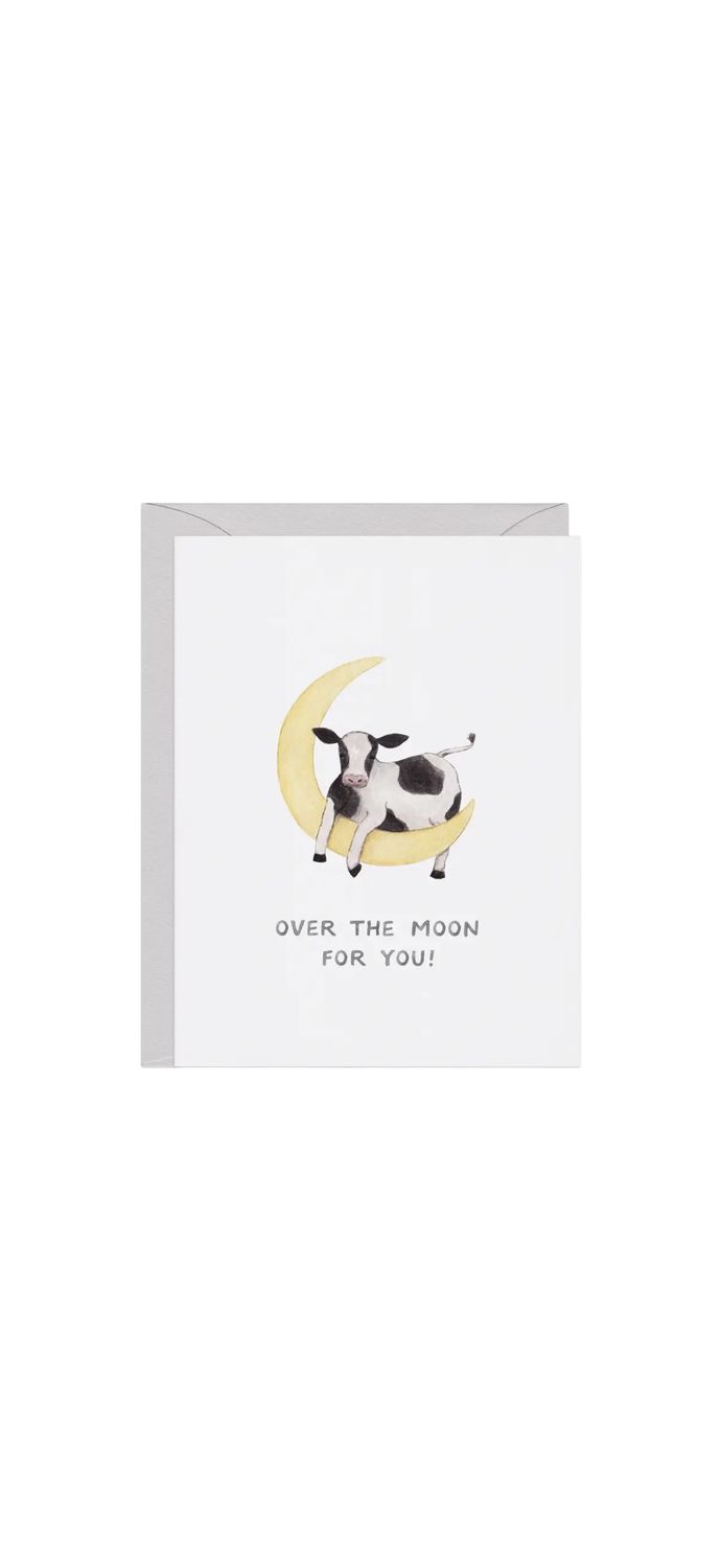 Over the moon card
