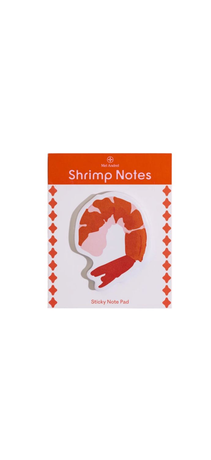 Shrimp Sticky Notes
