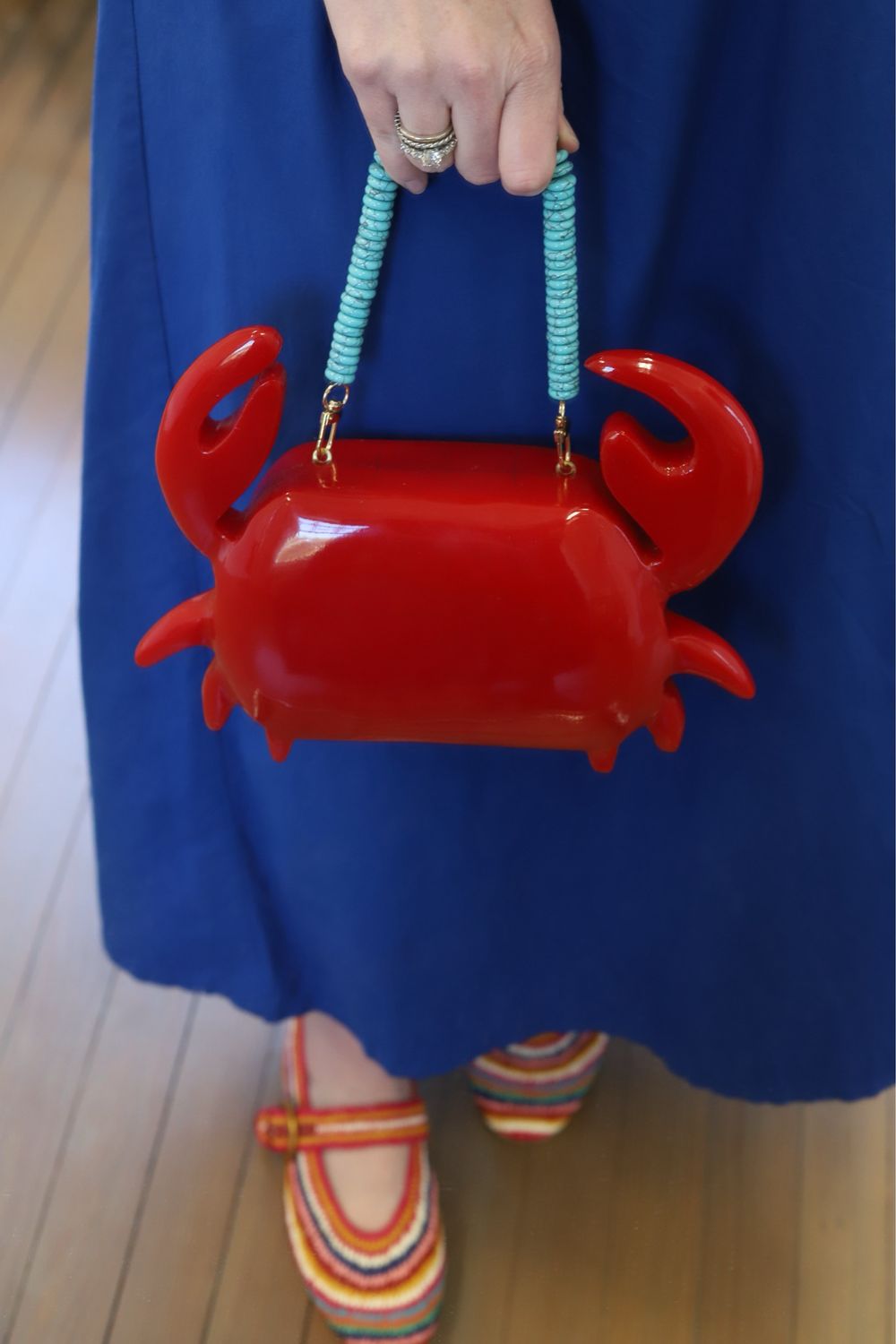 Handmade Crab Clutch