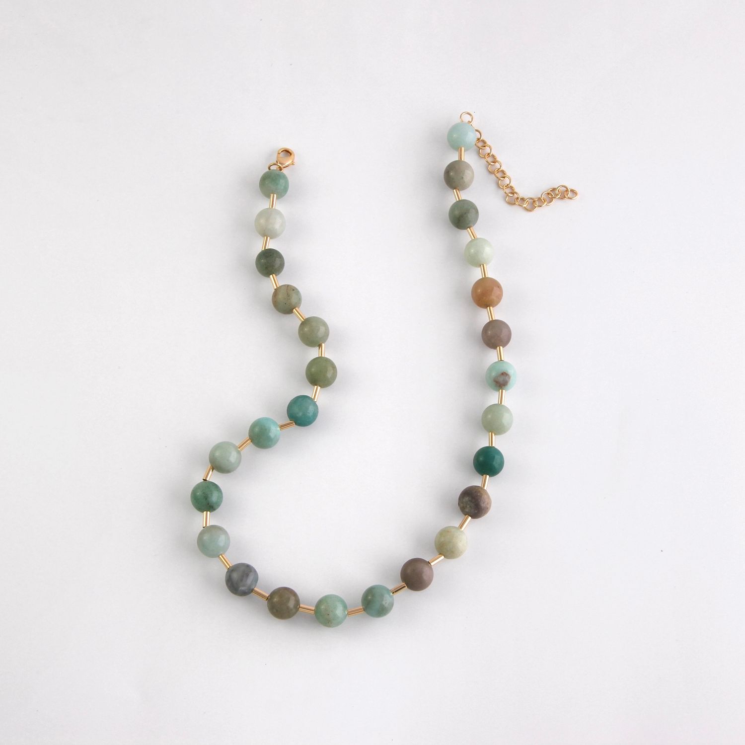 Dorsey Bead Strand- Mist