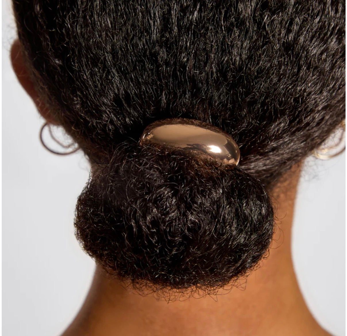Gold Hair Elastic with Cuff