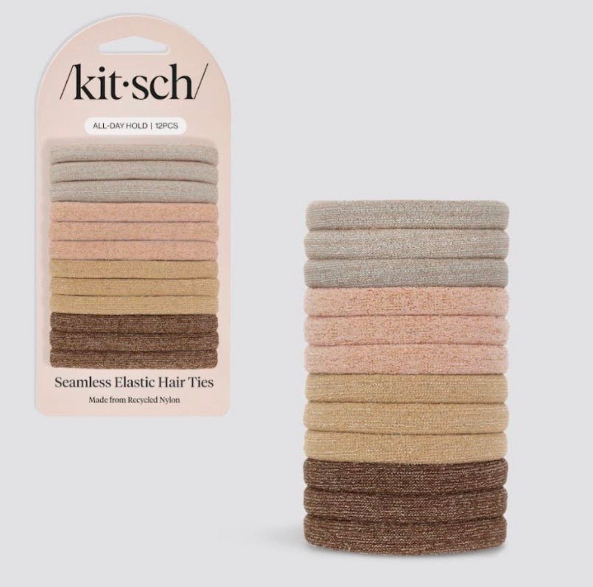 Glitter Hair Elastics