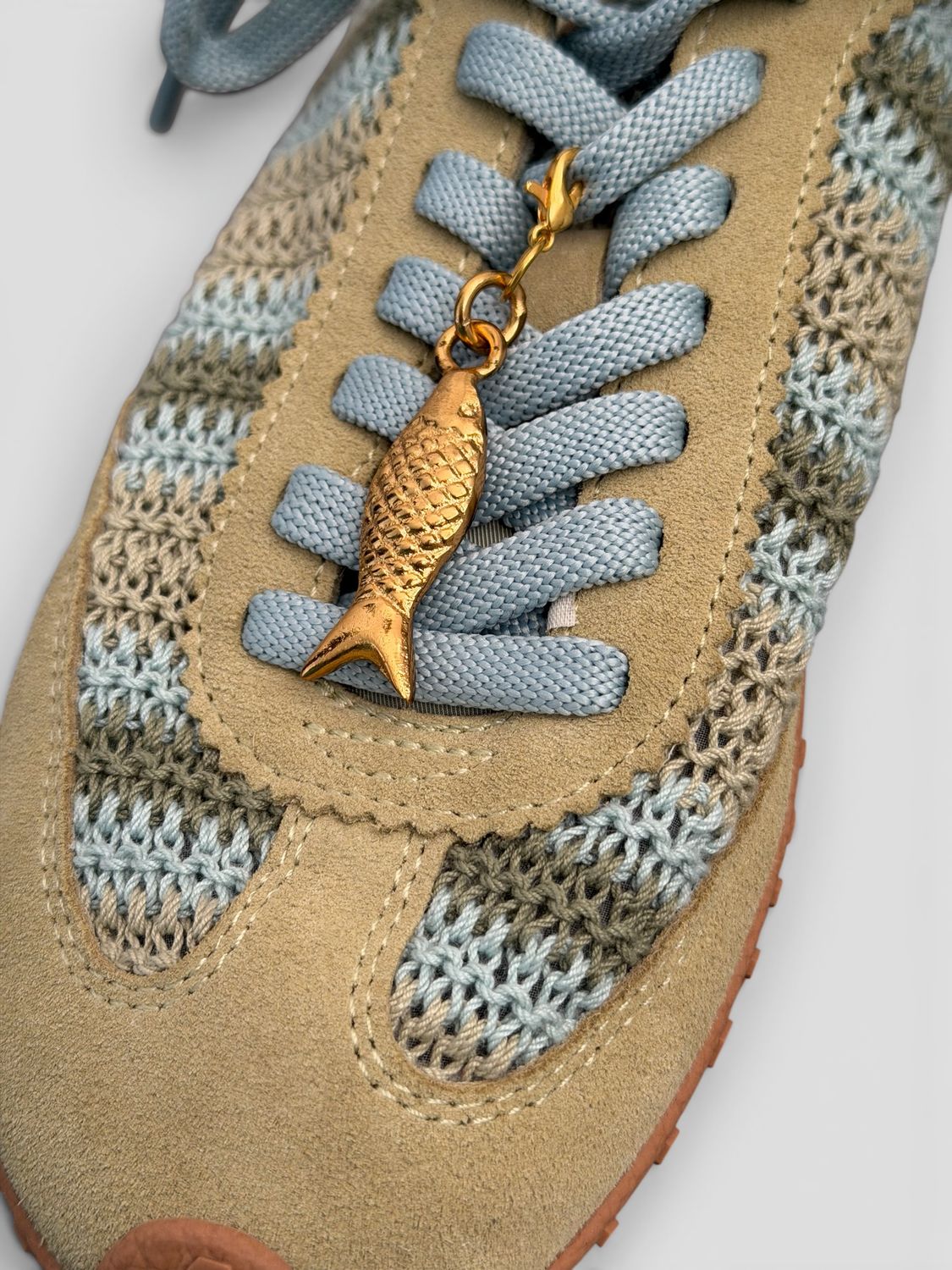 Handmade Brass Fish Charm