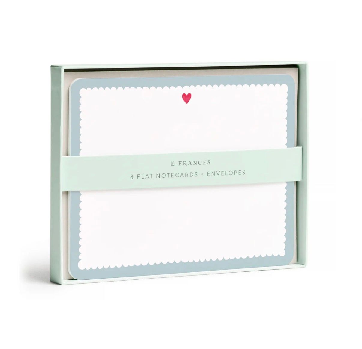 Scallop Heart Flat Notes