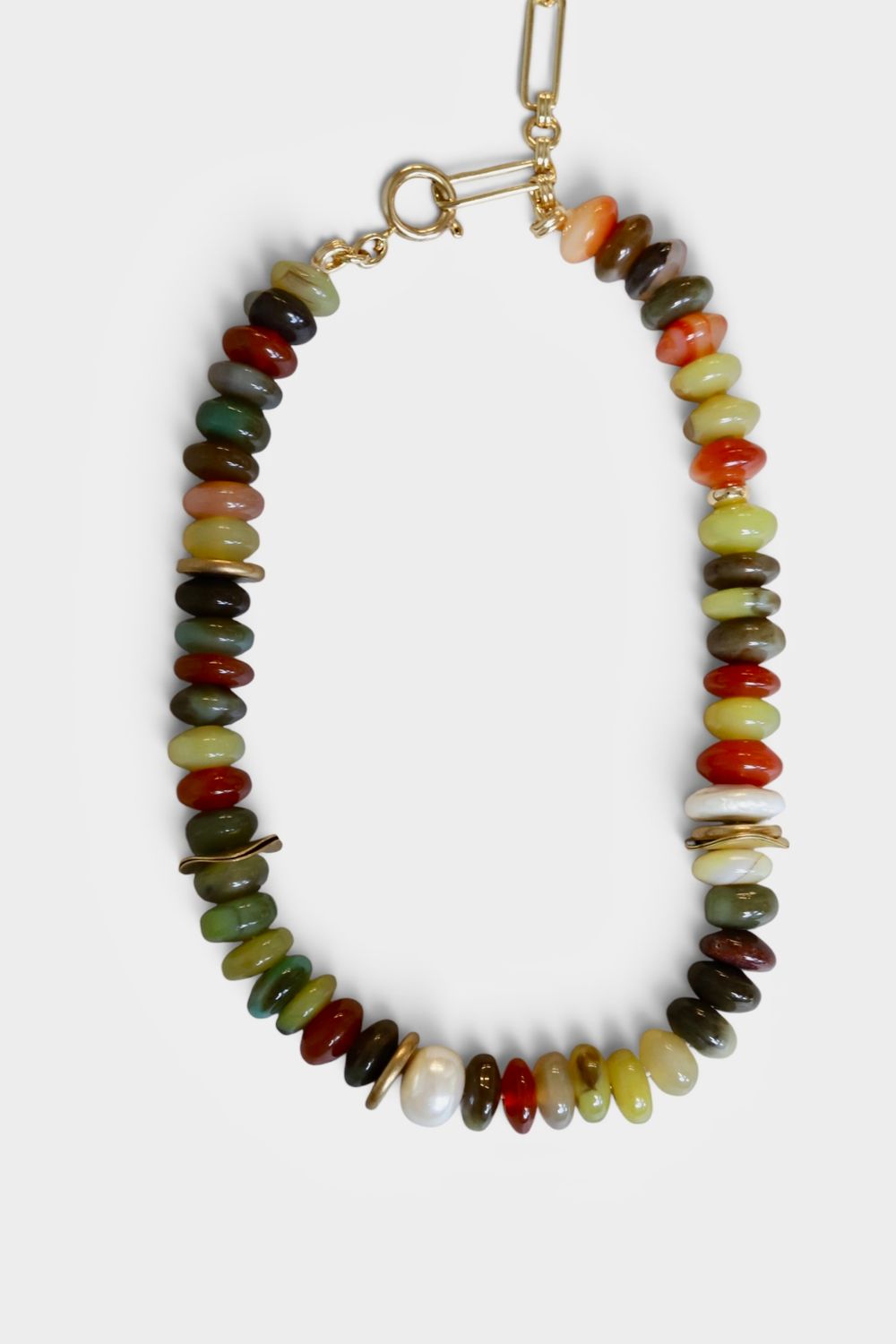 Gayle Necklace- Prism, Autumn