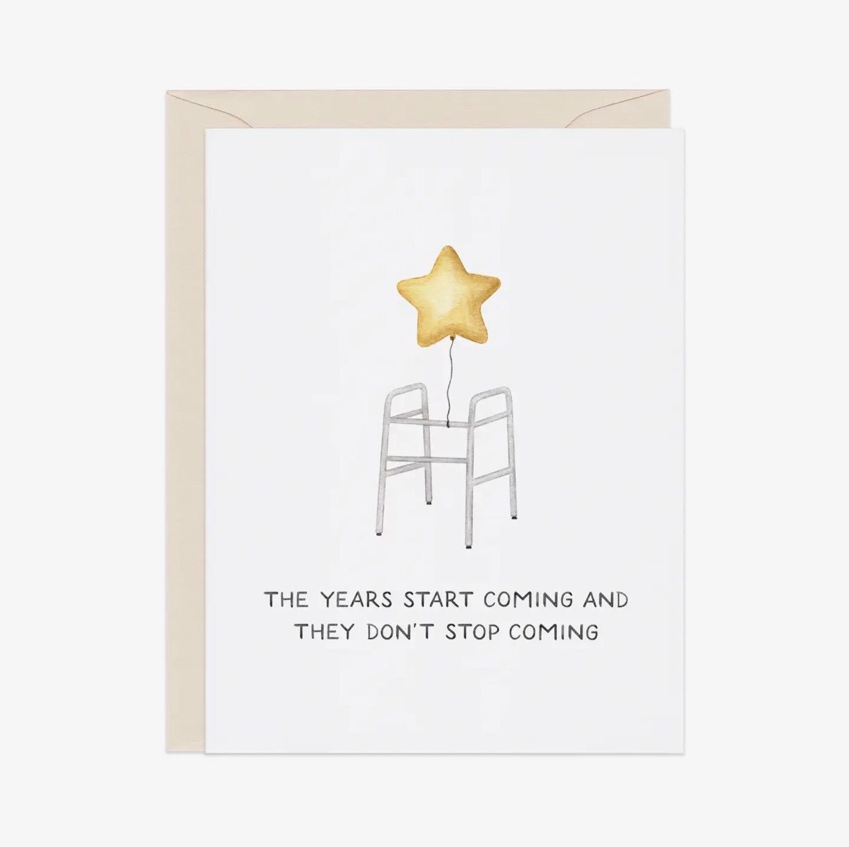 The years start coming card