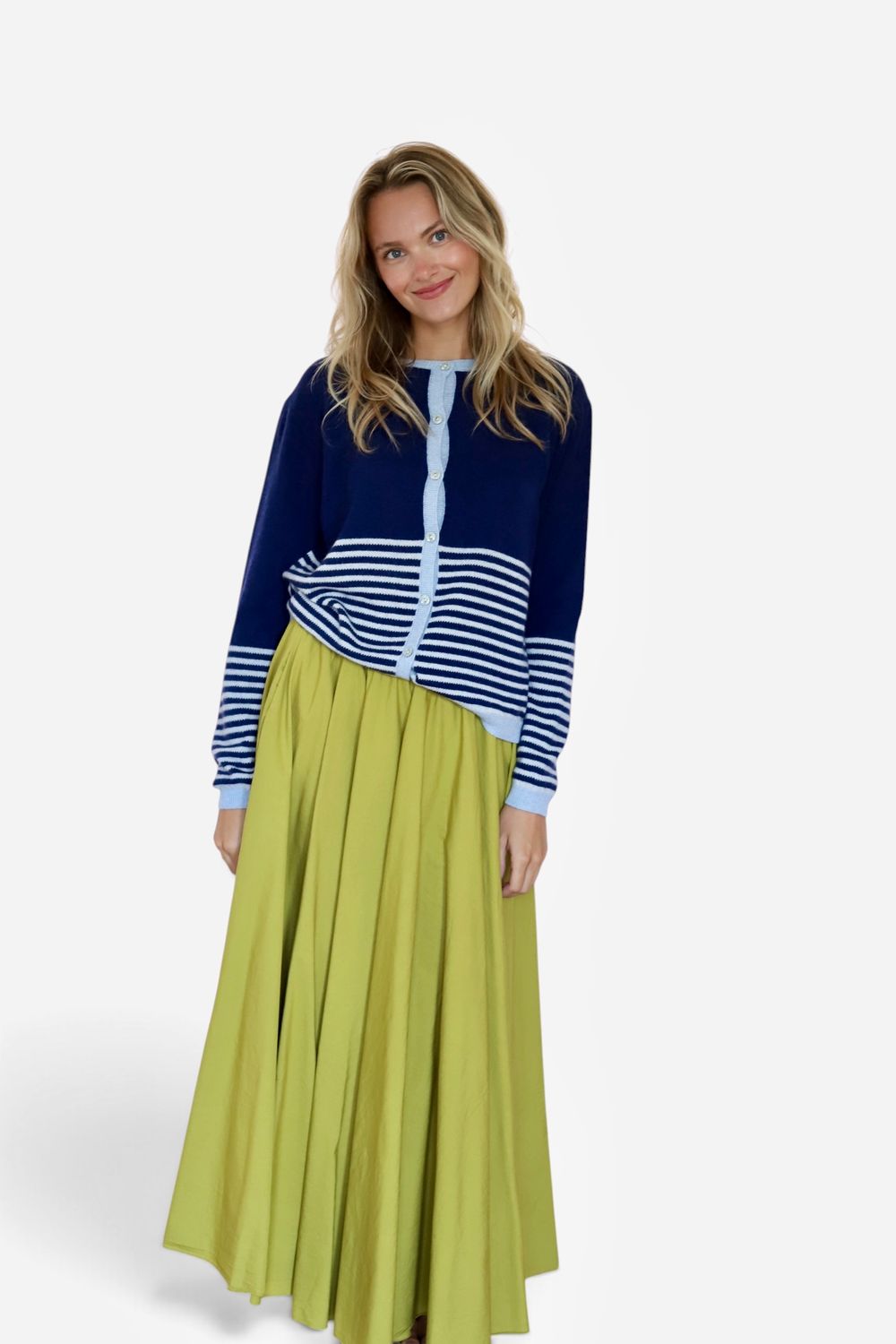 Porter Circle Skirt- Citron