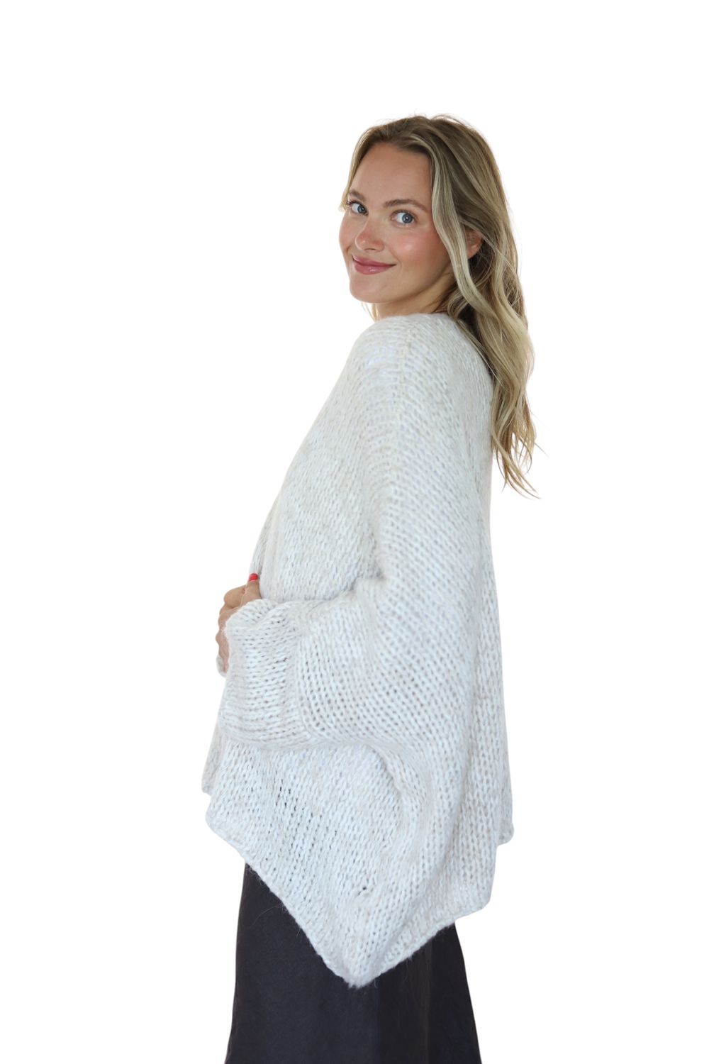 Cozy Classic Cardi- Beige