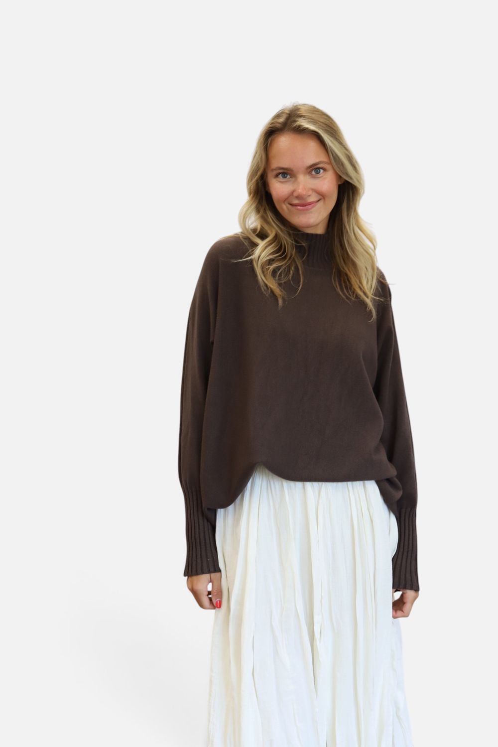 The Sunny Crinkle Skirt- Eggshell