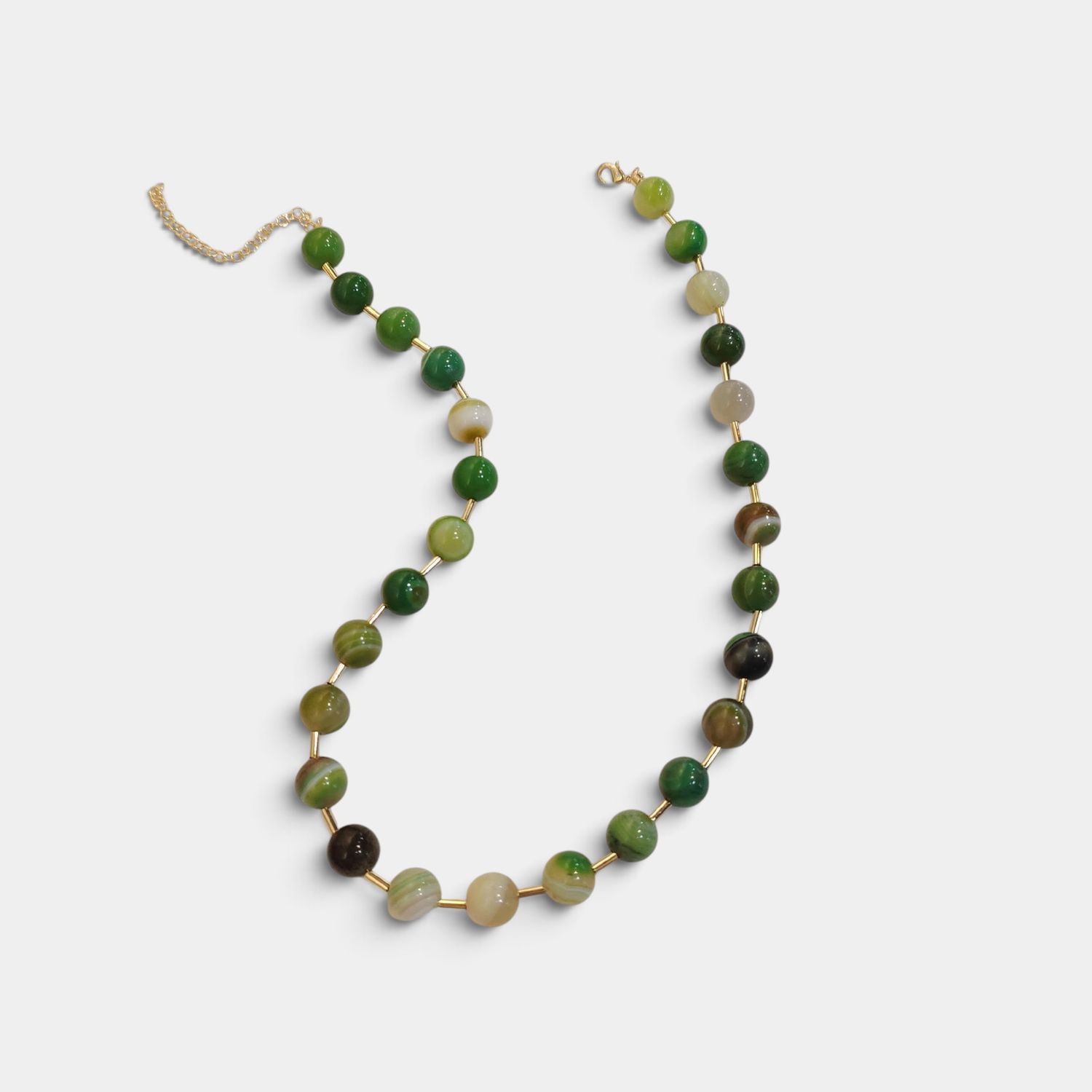DORSEY Green Round Beads