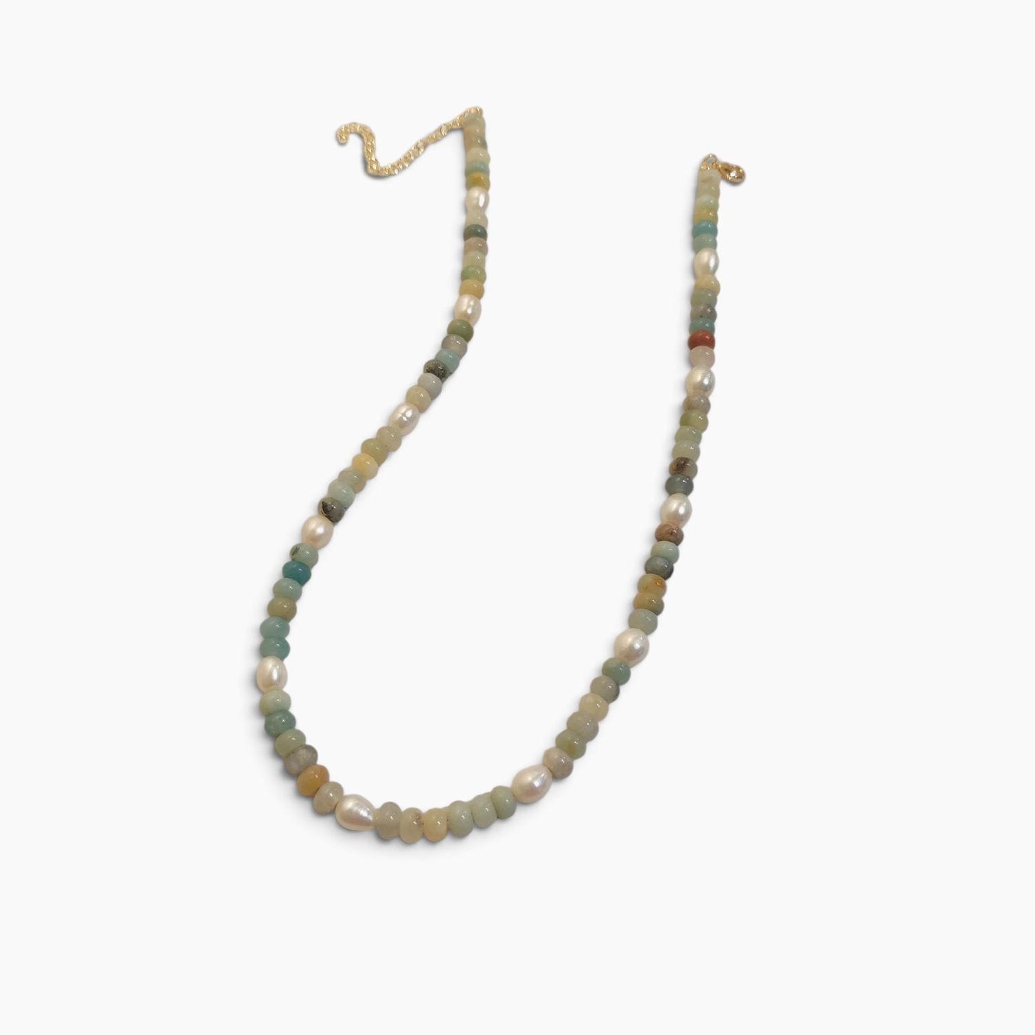 Mist &amp; Spaced Pearls Strand