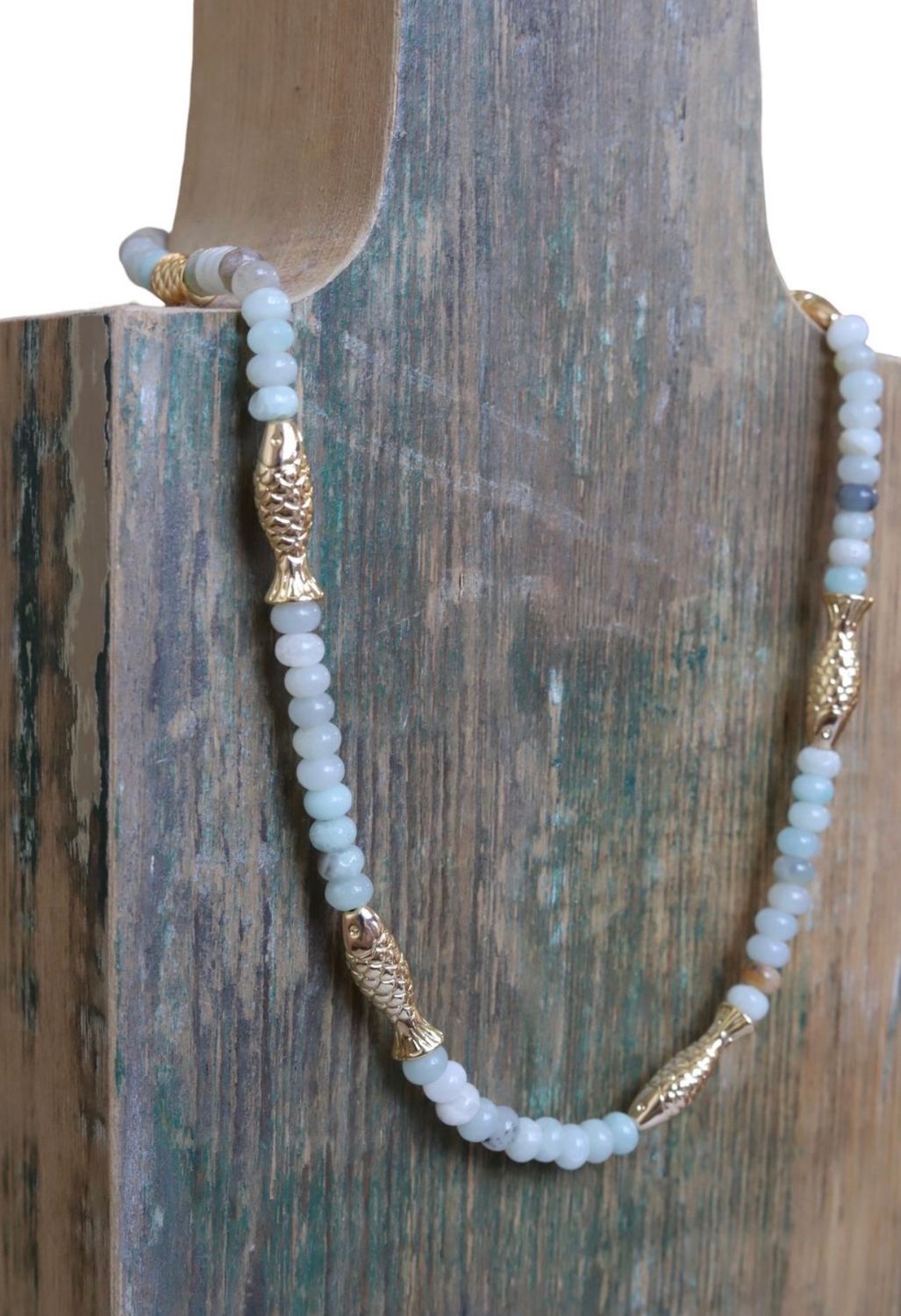 Mist &amp; Swimming Fish Necklace