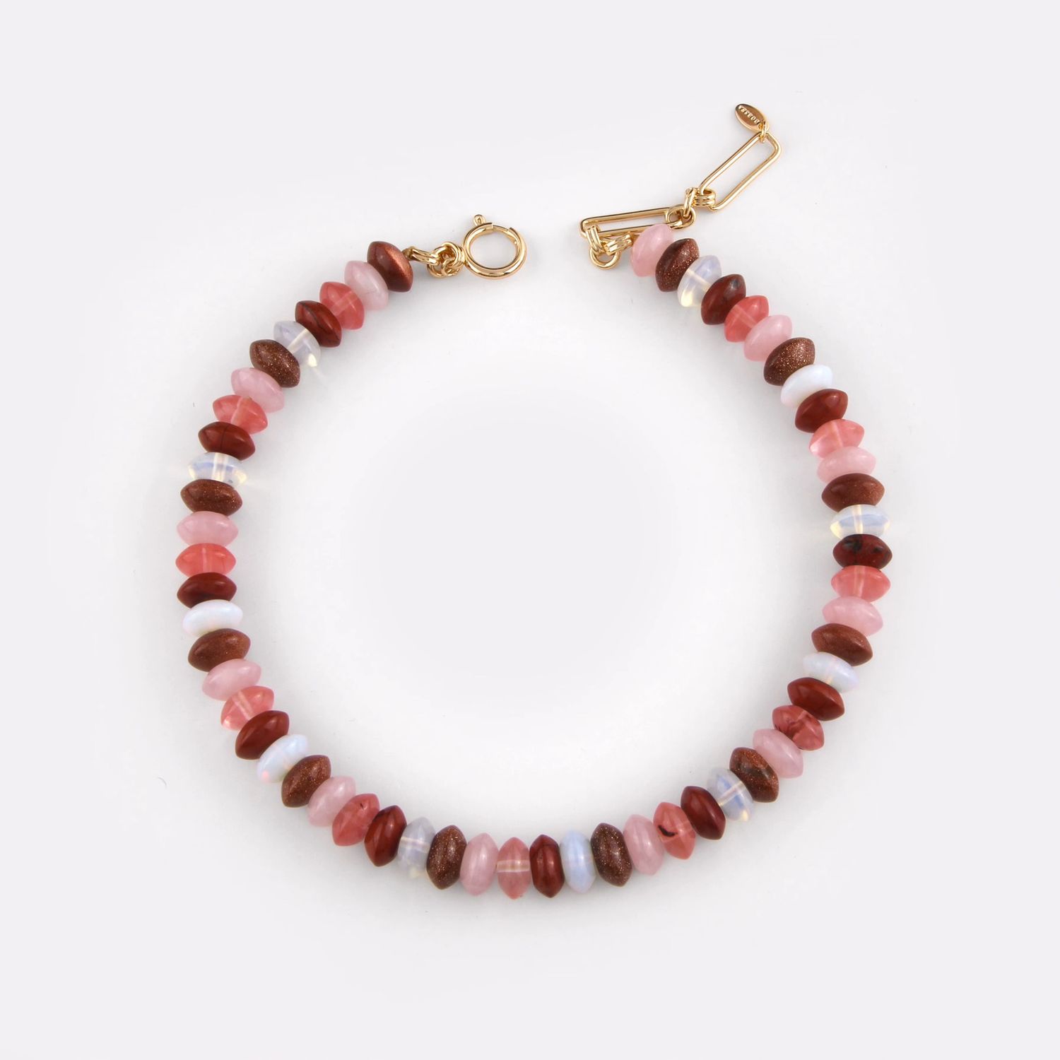 Shades of Pink Prism Necklace