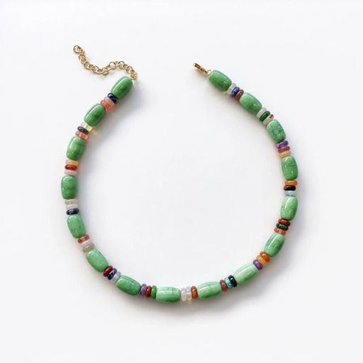 Green Water Multi Beads