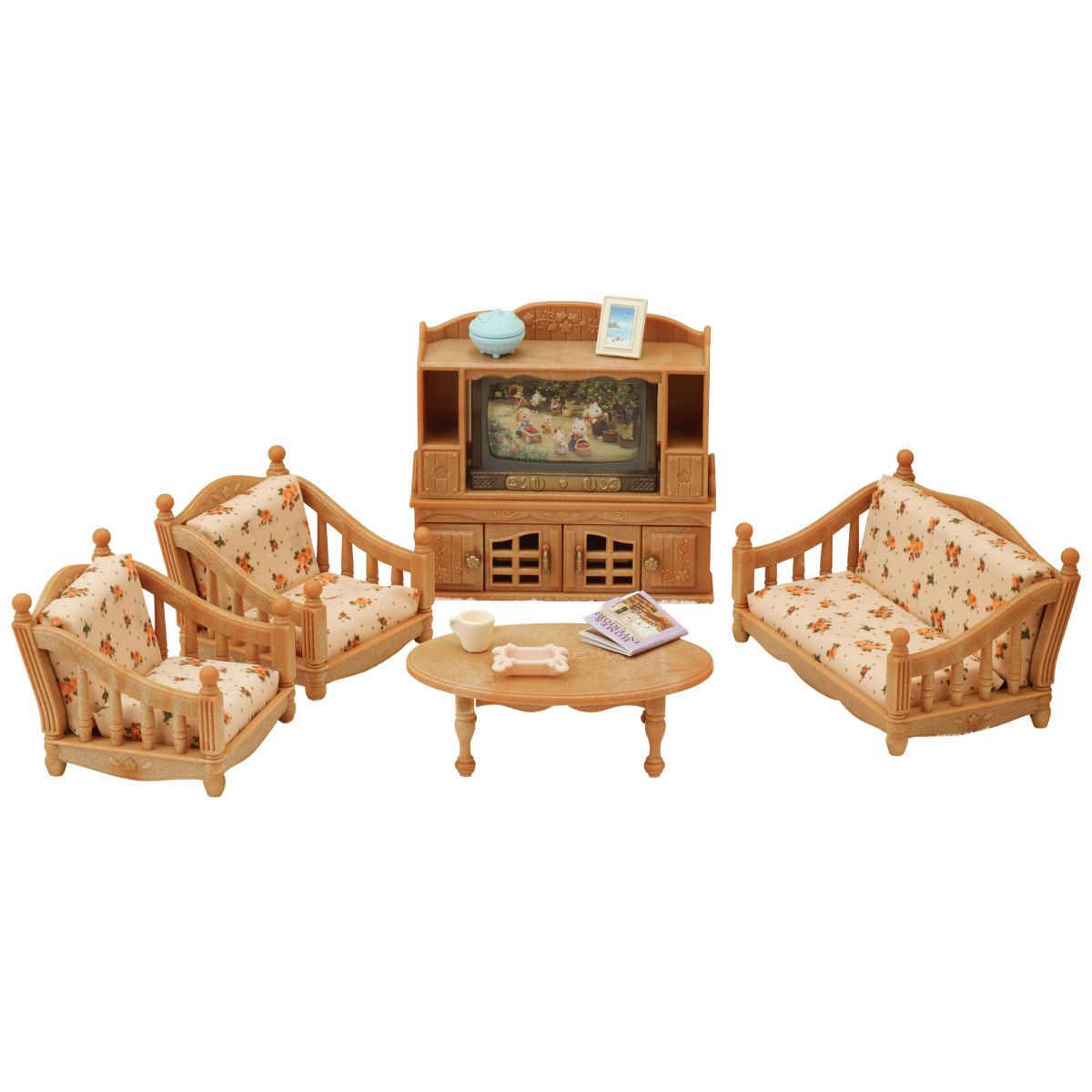 Calico Critters Comfy Living Room Set