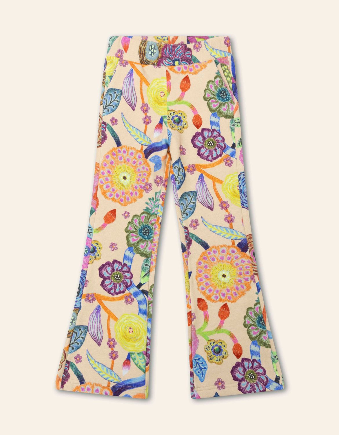 Perky Floral Flared Legging