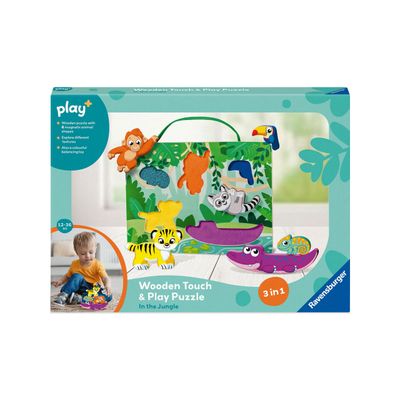 Wooden Touch and Play Puzzle