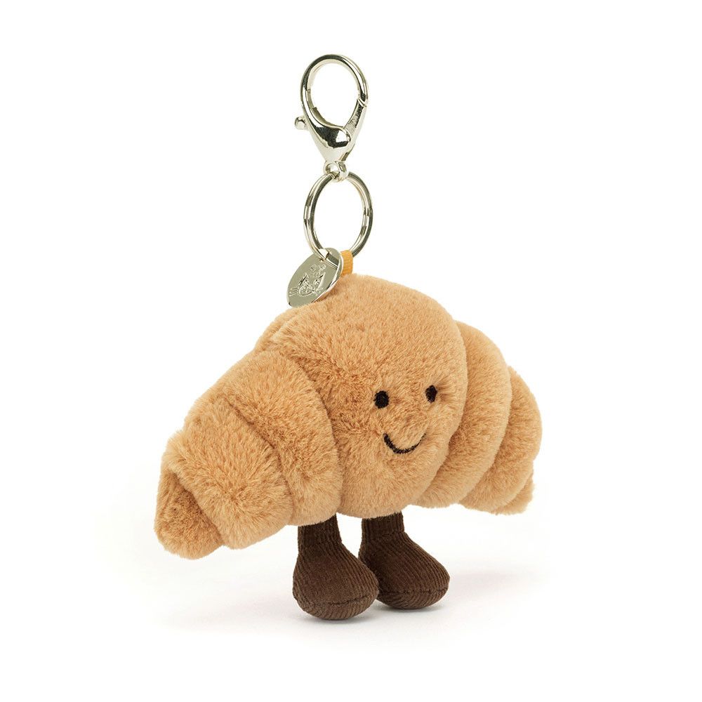 Jellycat Bag Charm, Style: Amuseables Croissant Bag Charm