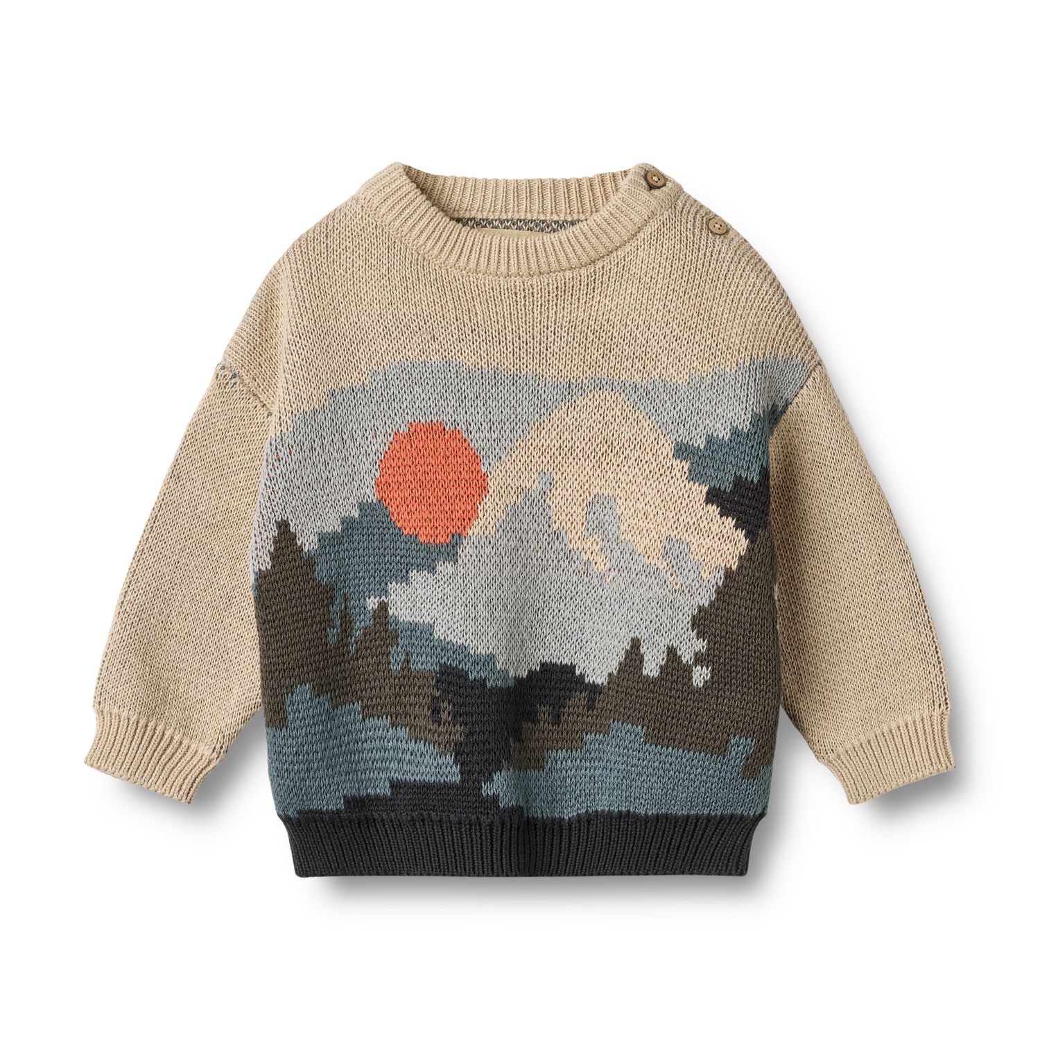 Jacquard William Pullover, Size: Size 6M