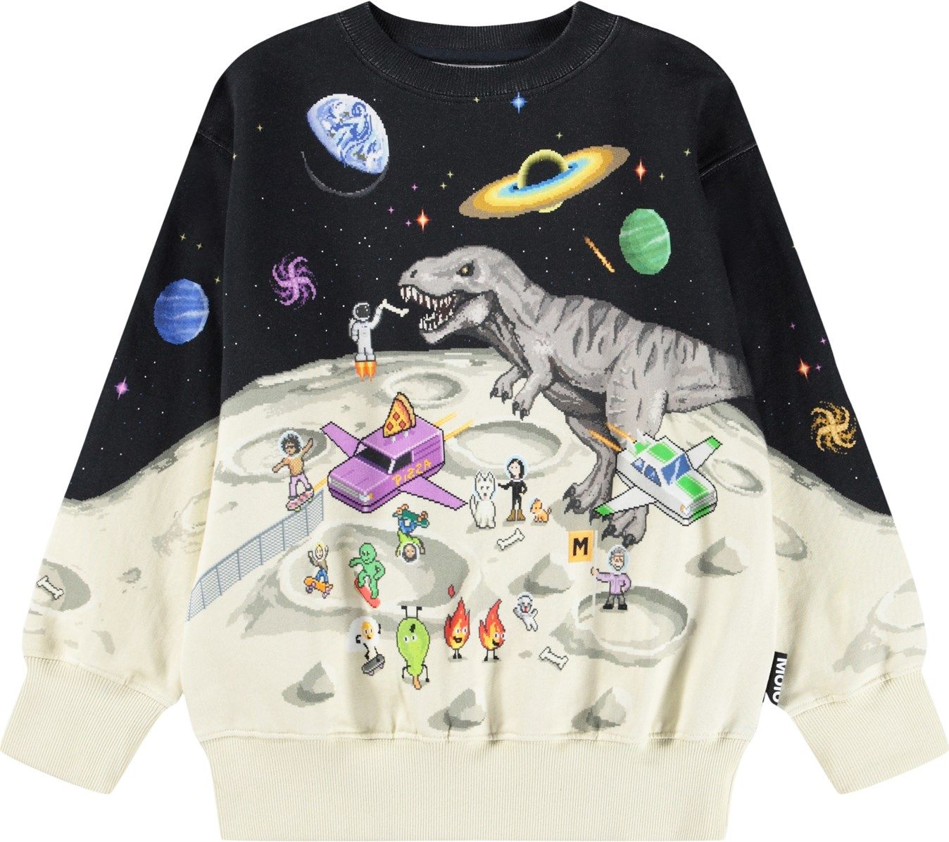 Mattis Sweatshirt Pixel Moon