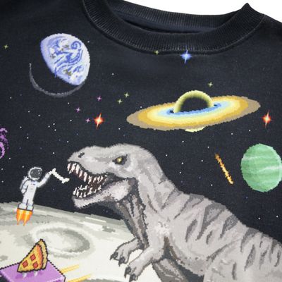 Mattis Sweatshirt Pixel Moon