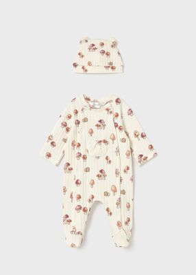 Onesie Set with Mushrooms 2705