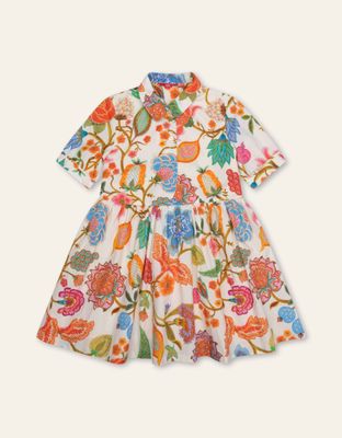 Delphanie SS Dress Large Flowers