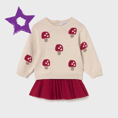 Mushroom Sweater and Skirt 2925