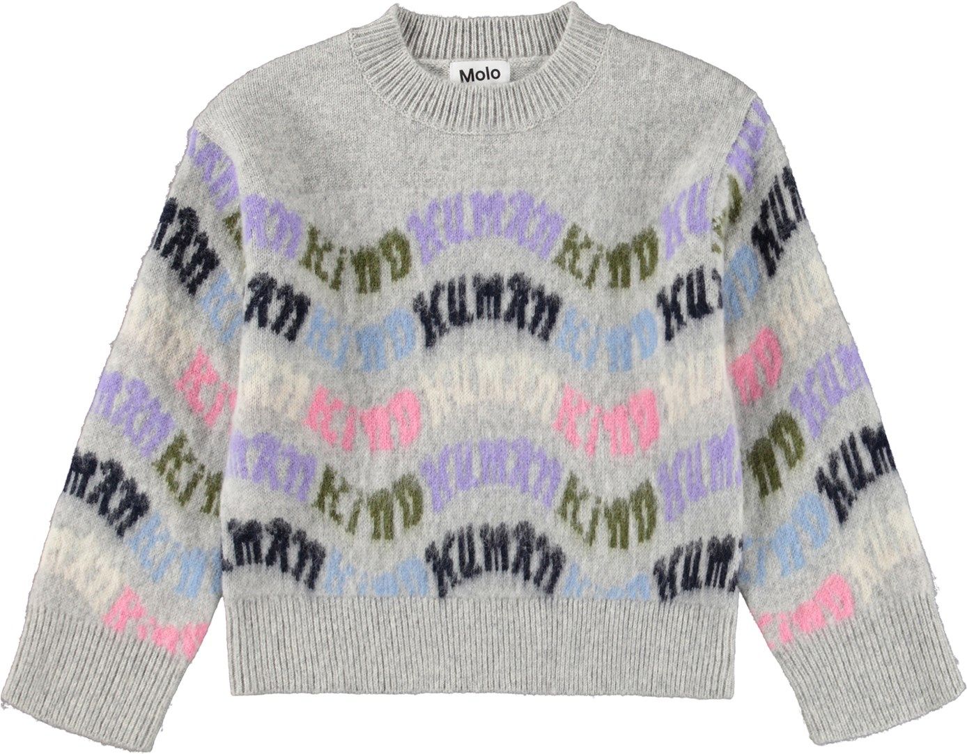 Gayle Grey Melange Sweater